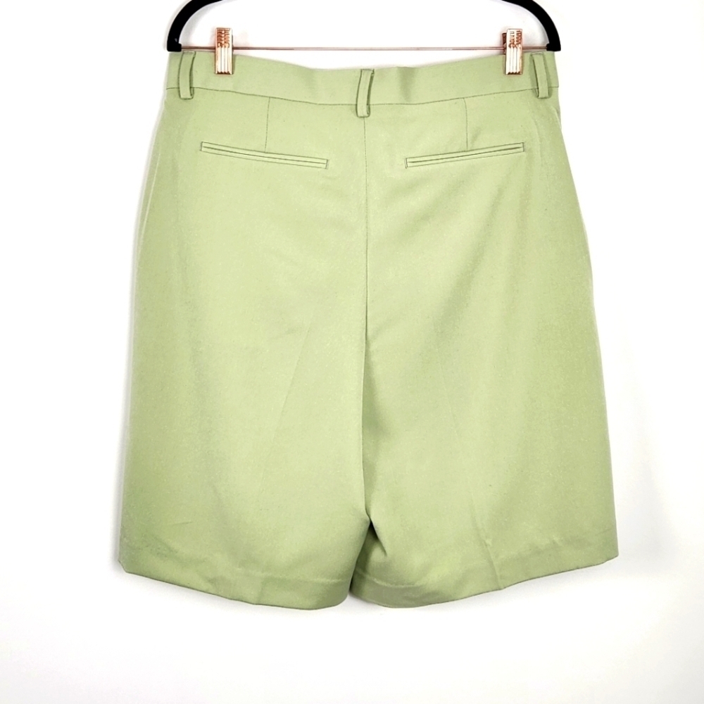 ASOS DESIGN Men's Size W34" Mint Green Cropped Bermuda Shorts Inseam 8" F10156 - Picture 10 of 11